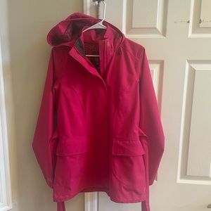 Pink mountain hardware rain jacket size Medium